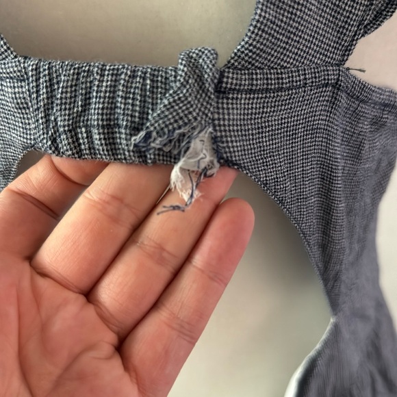 Loft Maxi Gingham Dress - Picture 4 of 4